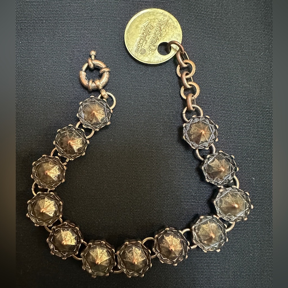 Twisted Silver Jewelry Bracelet